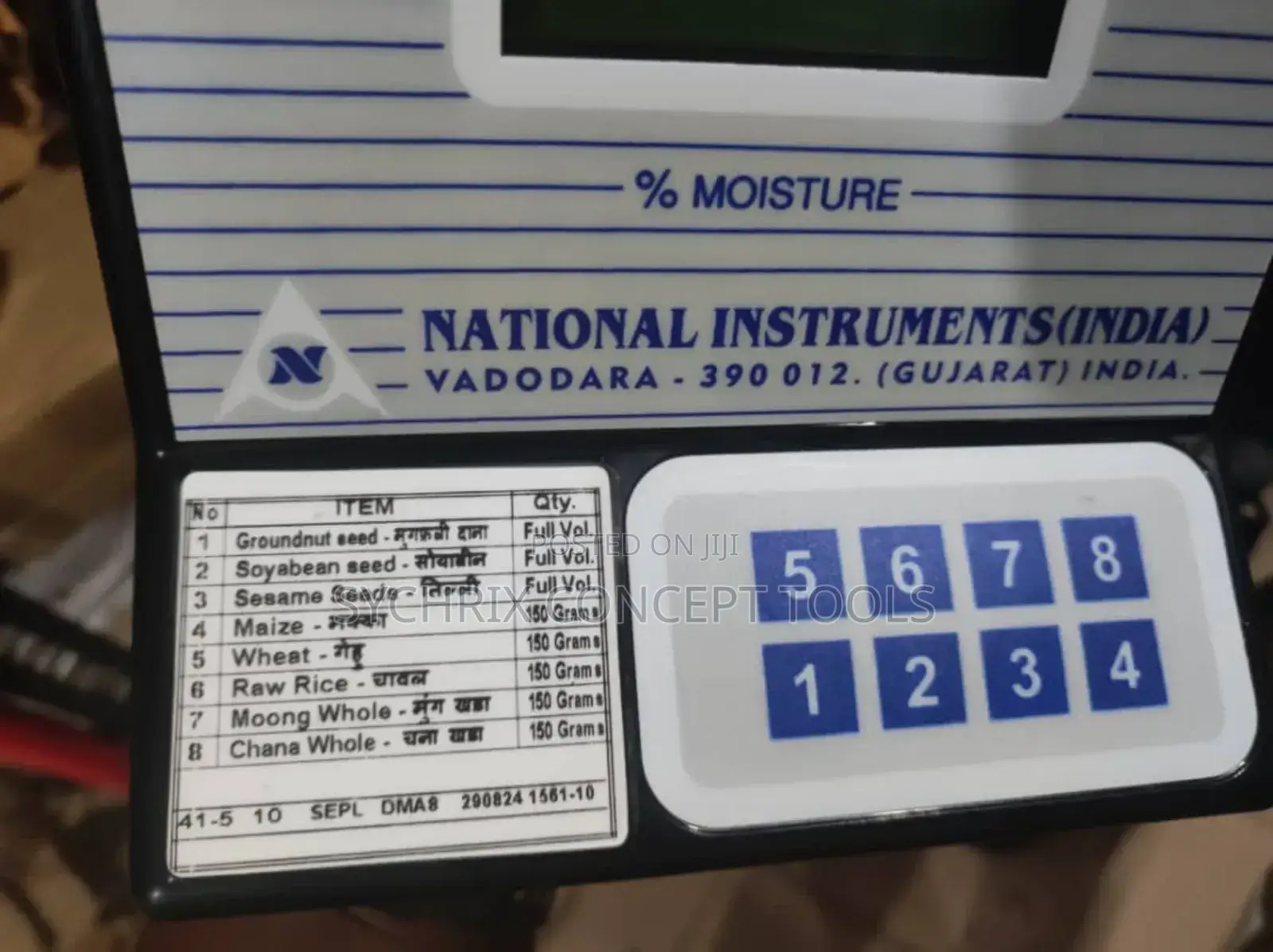 8in1 Digital Moisture Meter-Raw Cashew, Sheanut
