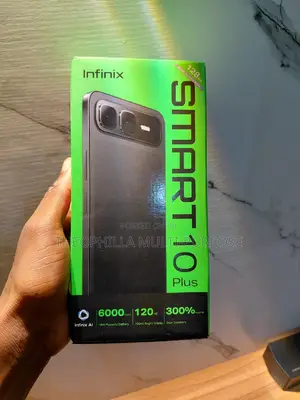New Infinix Smart 10 Plus 128 GB Blue