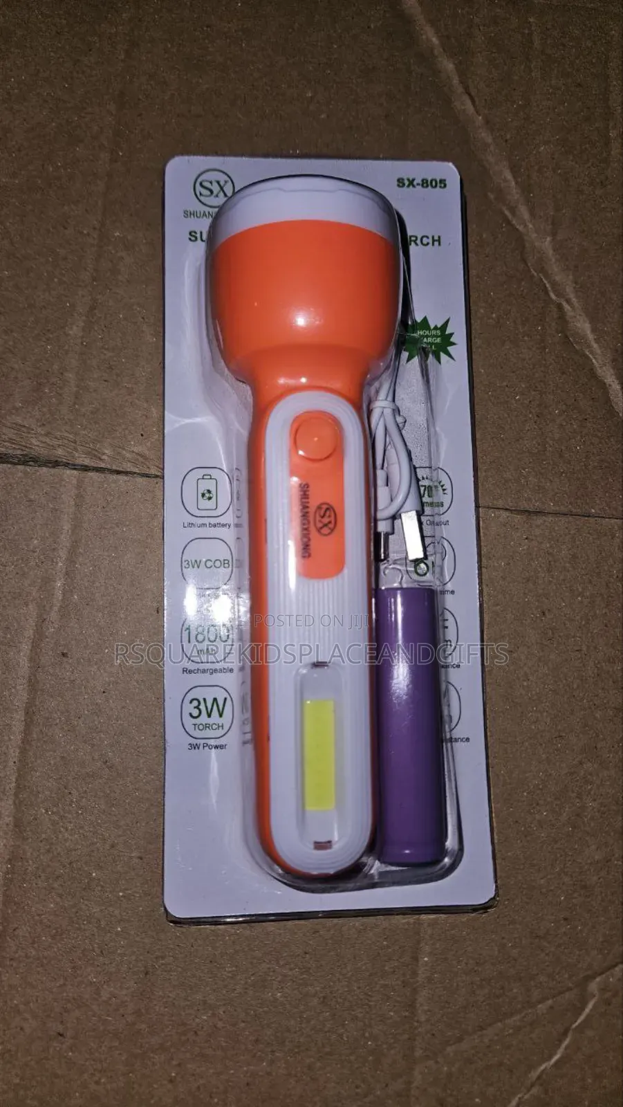 Rechargeable Touch Light for Souvenir