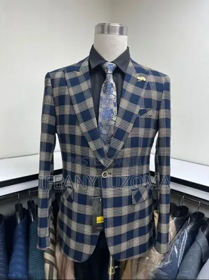 Classic Luxury Designer Blazers Suit