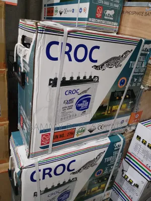 240ah Croc 12volts Tall India Tubular Battery Now Available.