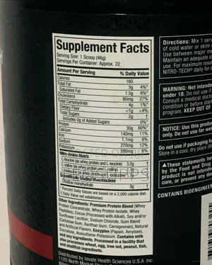 Muscletech Nitrotech Whey Protein 2lbs