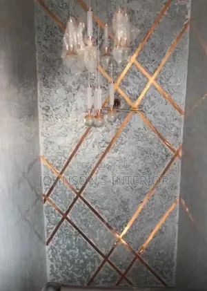 Mapping Painting and Gold Tape Finish