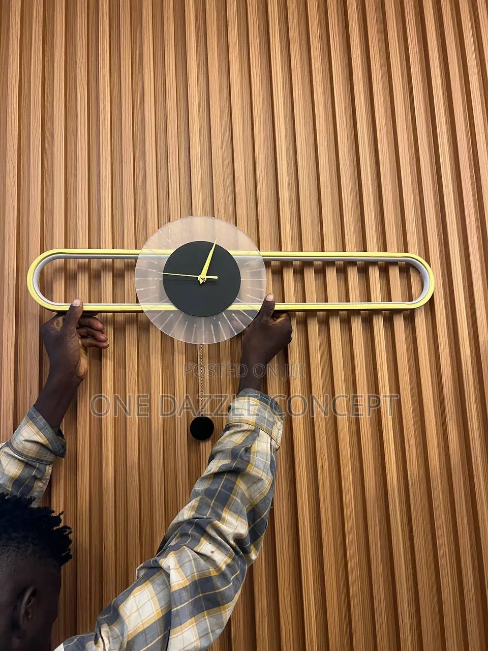 Modern Led Wall Clock (70cm)