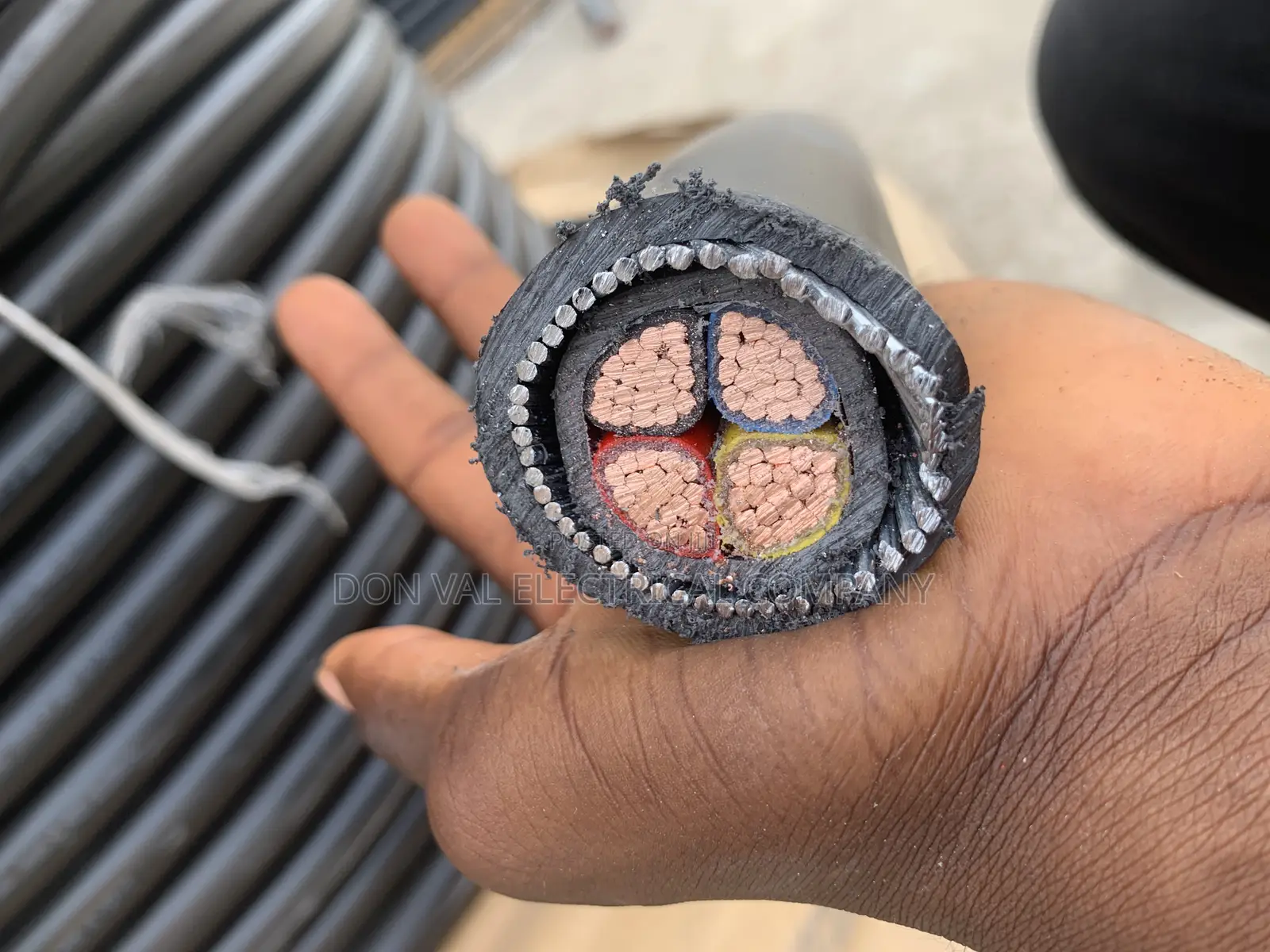 4corex70mm Armored Cable Pure Copper