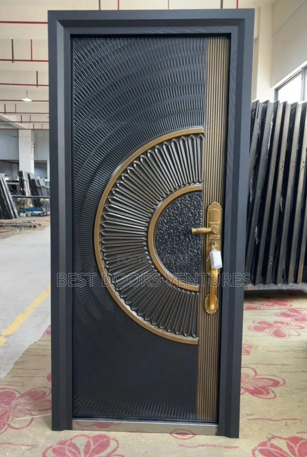 3ft by 7ft Copper Security Door Series 02