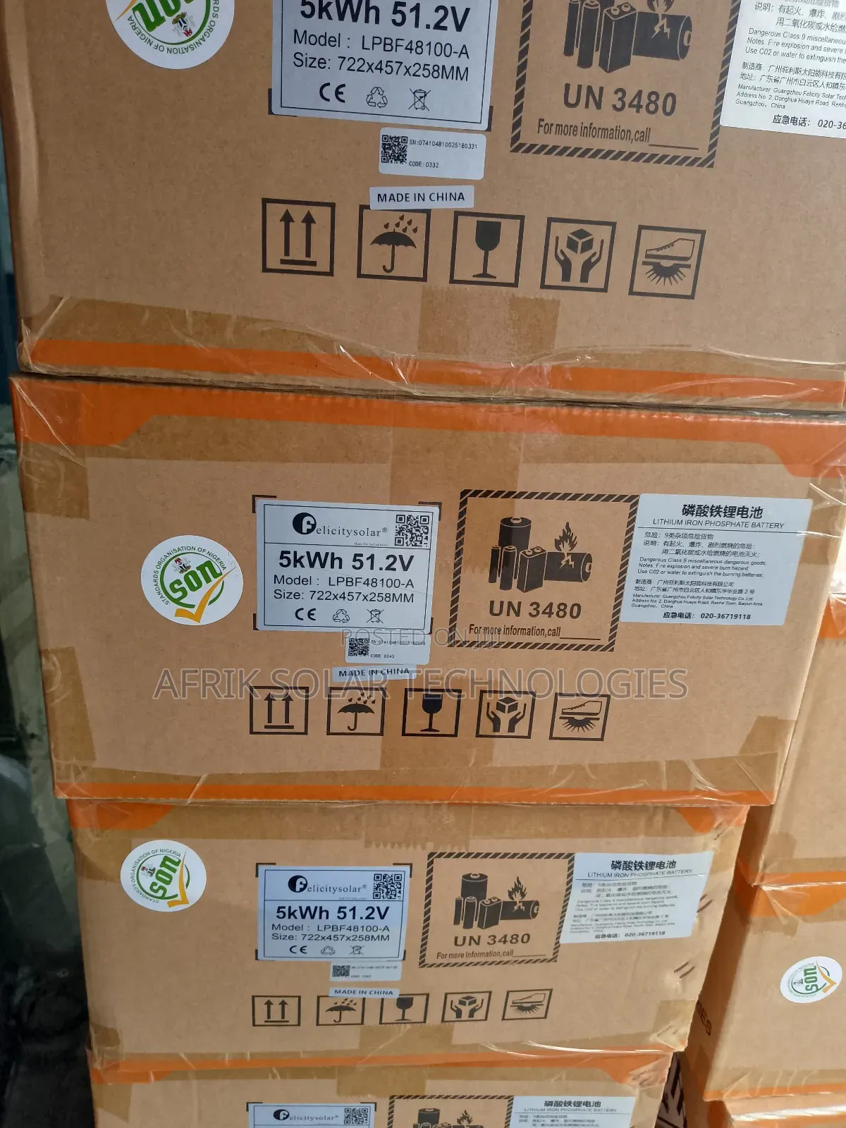 48volts 5kwh Felicity Lithium Battery