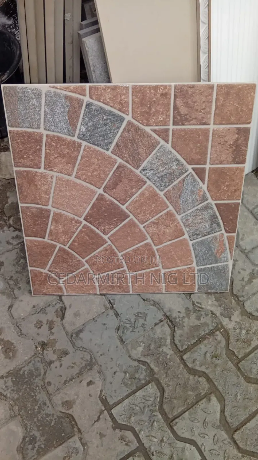 Compound Floor Tile ( Cedar ) 30/Jl/25