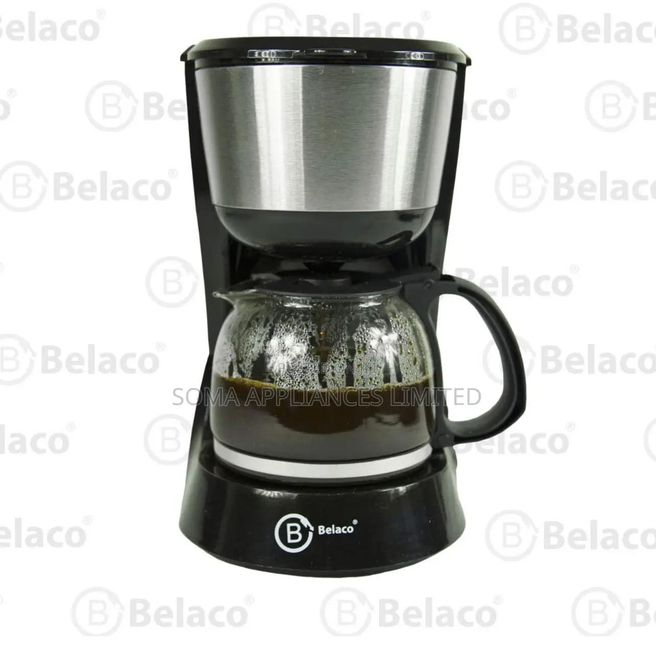 Belaco Anti-Drip Coffee Maker, Tea Maker With Ss Panel