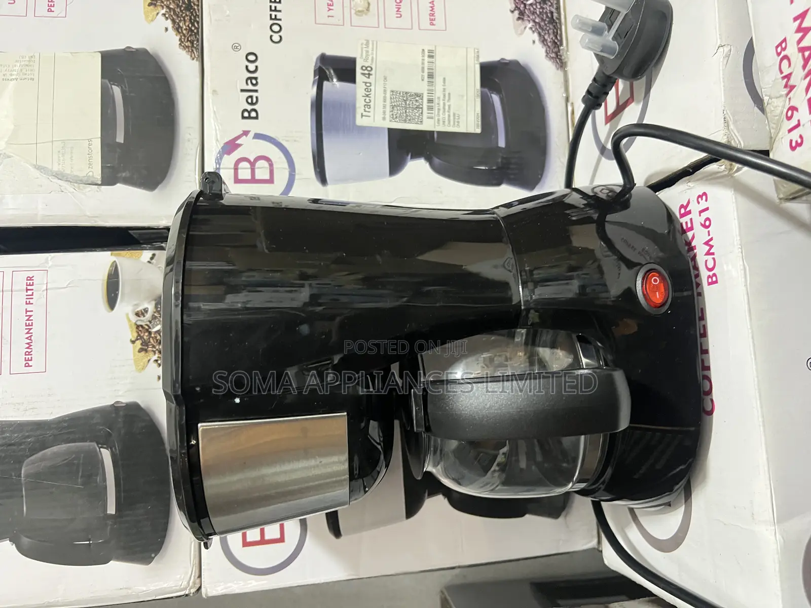 Belaco Anti-Drip Coffee Maker, Tea Maker With Ss Panel