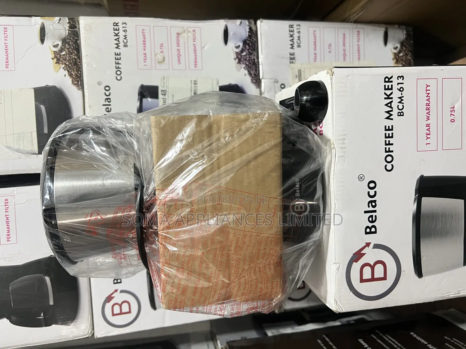 Belaco Anti-Drip Coffee Maker, Tea Maker With Ss Panel