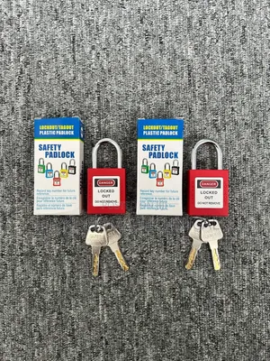 Lockout/Tagout Plastic Padlock Safety Padlock