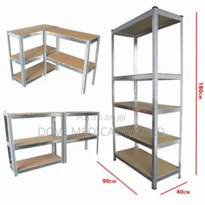 Easilife Corner Shelving Rack With 5 Adjustable Shelves