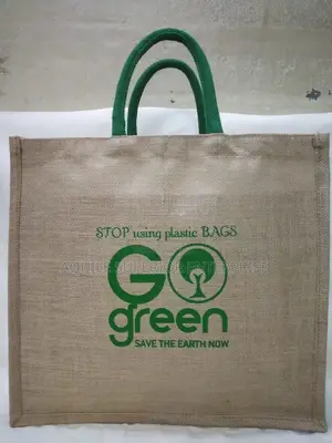 Printed Jute Bag for Community Outreach''