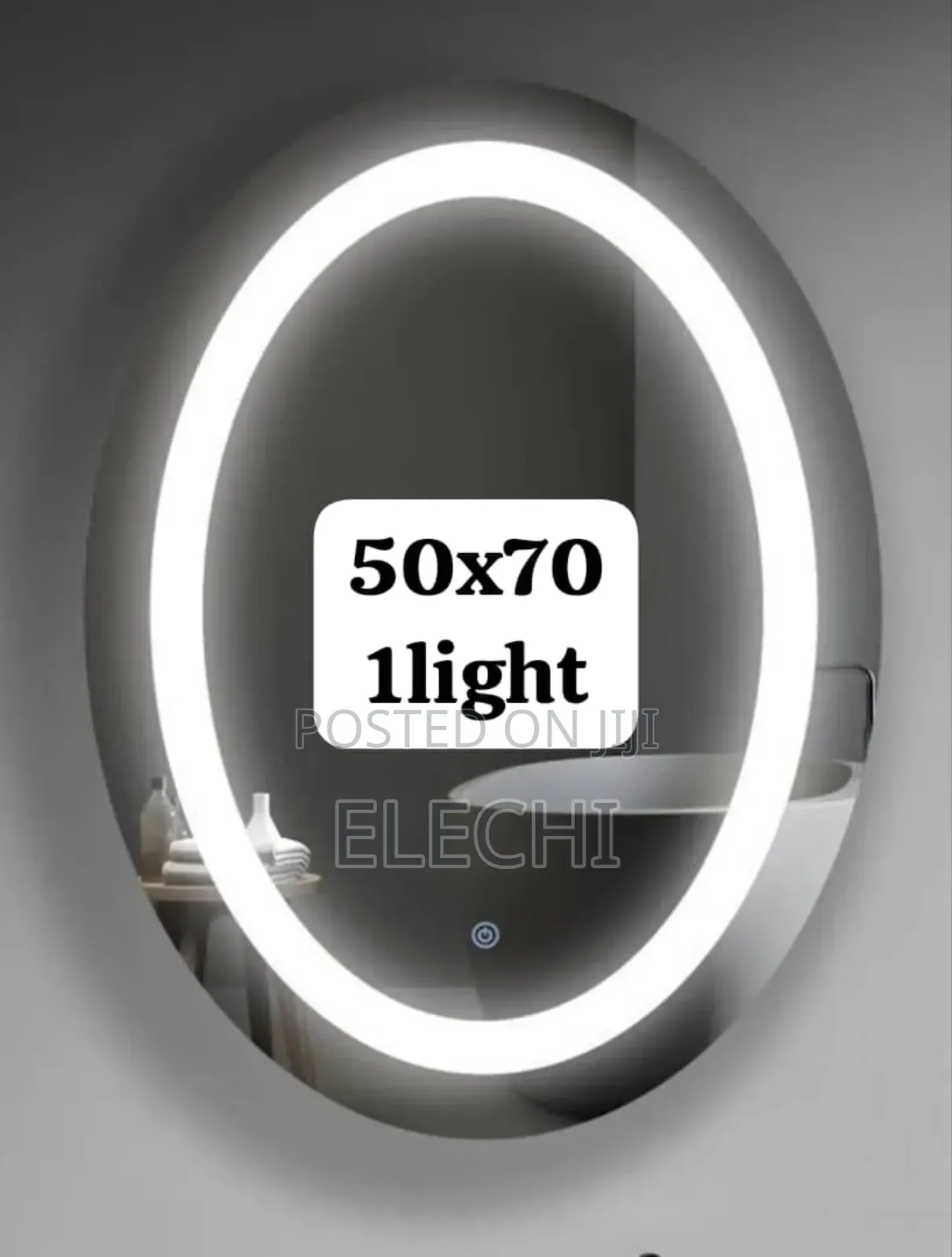Oval Led Mirror