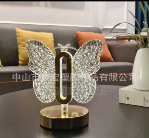 Light Crystal Acrylic Table Lamp