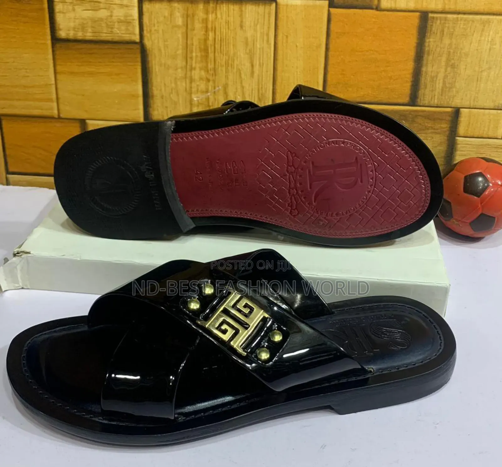 Pure Leather Italian Slippers