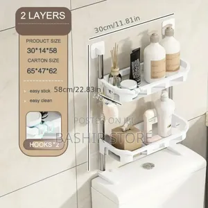 2layer Toilet Rack