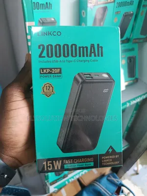 Photo - Linkco LKP-20f 20000mah 15w Fast Charging Power Bank