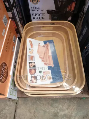 Wooden Tray (3 Set)