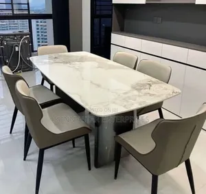High Quality Executive Set Of Marble Dinning