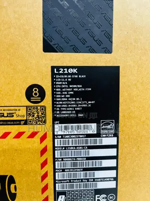New Laptop Asus 4GB Intel SSD 60GB