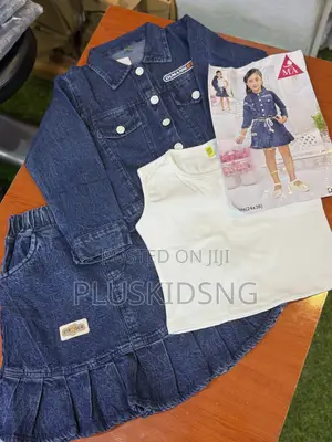 Girls 3pcs Jean Set