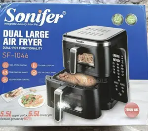 Sonifer Dual Large Air Fryer Air Fryer Features