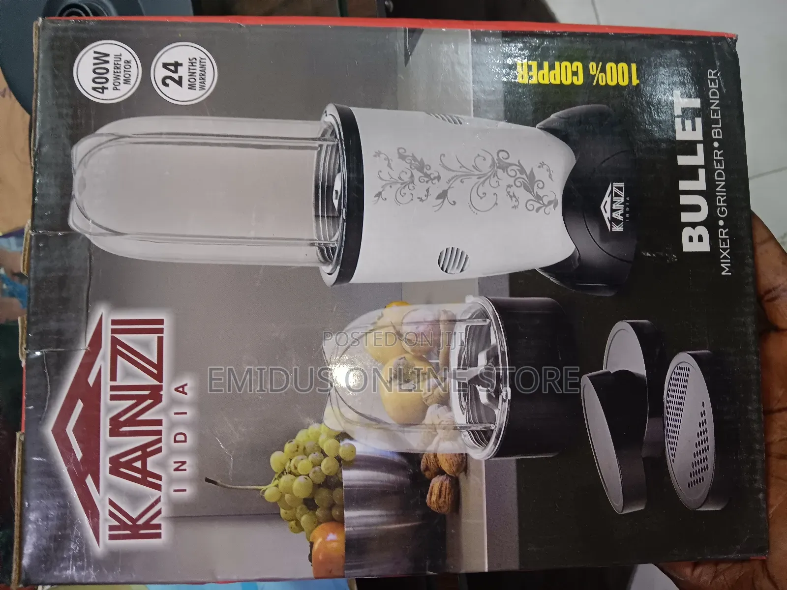 Kanzi Bullet Blender 400 Watts