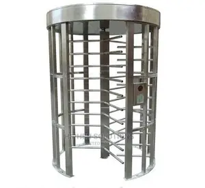 Full Height Security Turnstiles Gate With Card Reader