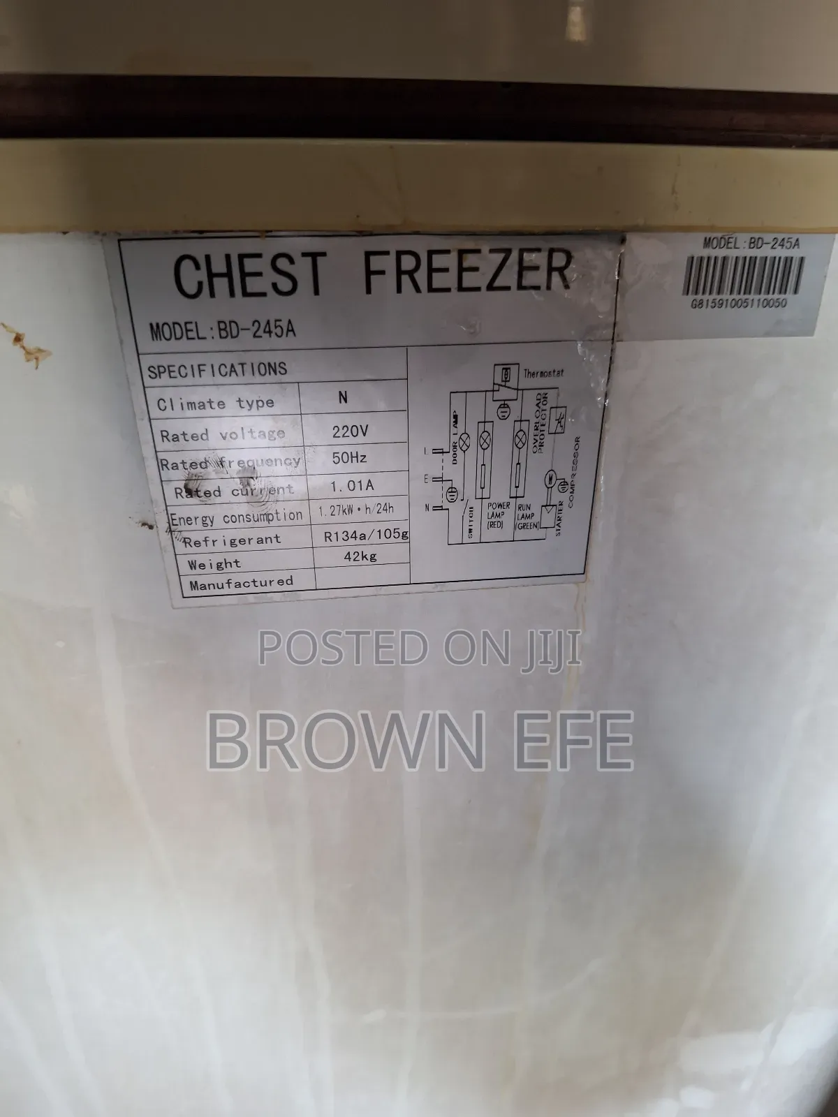 Freezer by Hier Thermocool