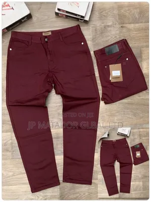 Pure Italian Cotton Fabric Chinos Trouser