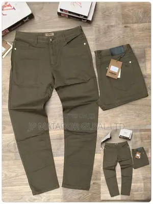 Pure Italian Cotton Fabric Chinos Trouser
