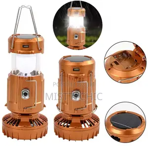 Foldable Led Lantern Fan Solar