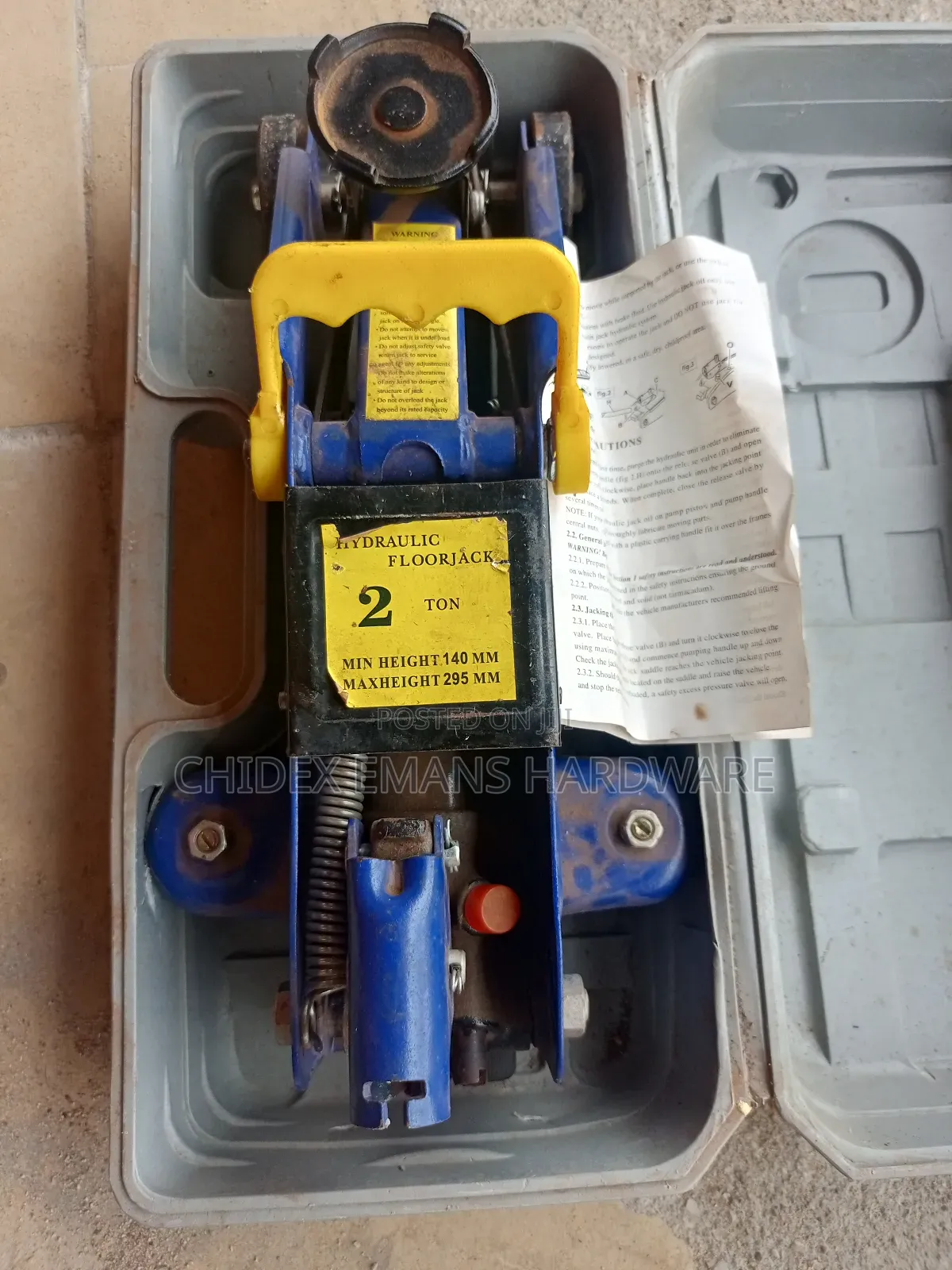 Hydraulic Floor Jack 2 Ton