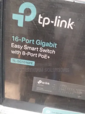 Tp 16 Ports Gigabyte Smart Switch With 8 Ports Poe
