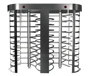 Full Height Automated Security Card Reader Turnstiles