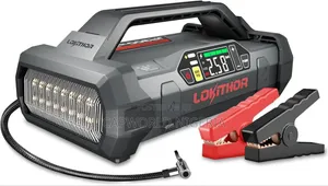 Car Jump Starter Battery With Air Compressor Charger