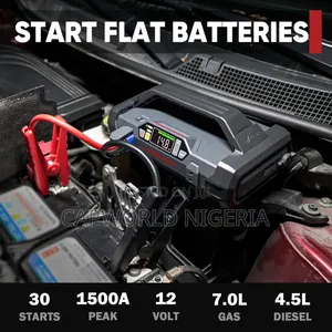 Car Jump Starter Battery With Air Compressor Charger