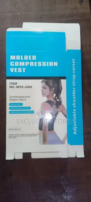 Molded Compression/Posture Vest