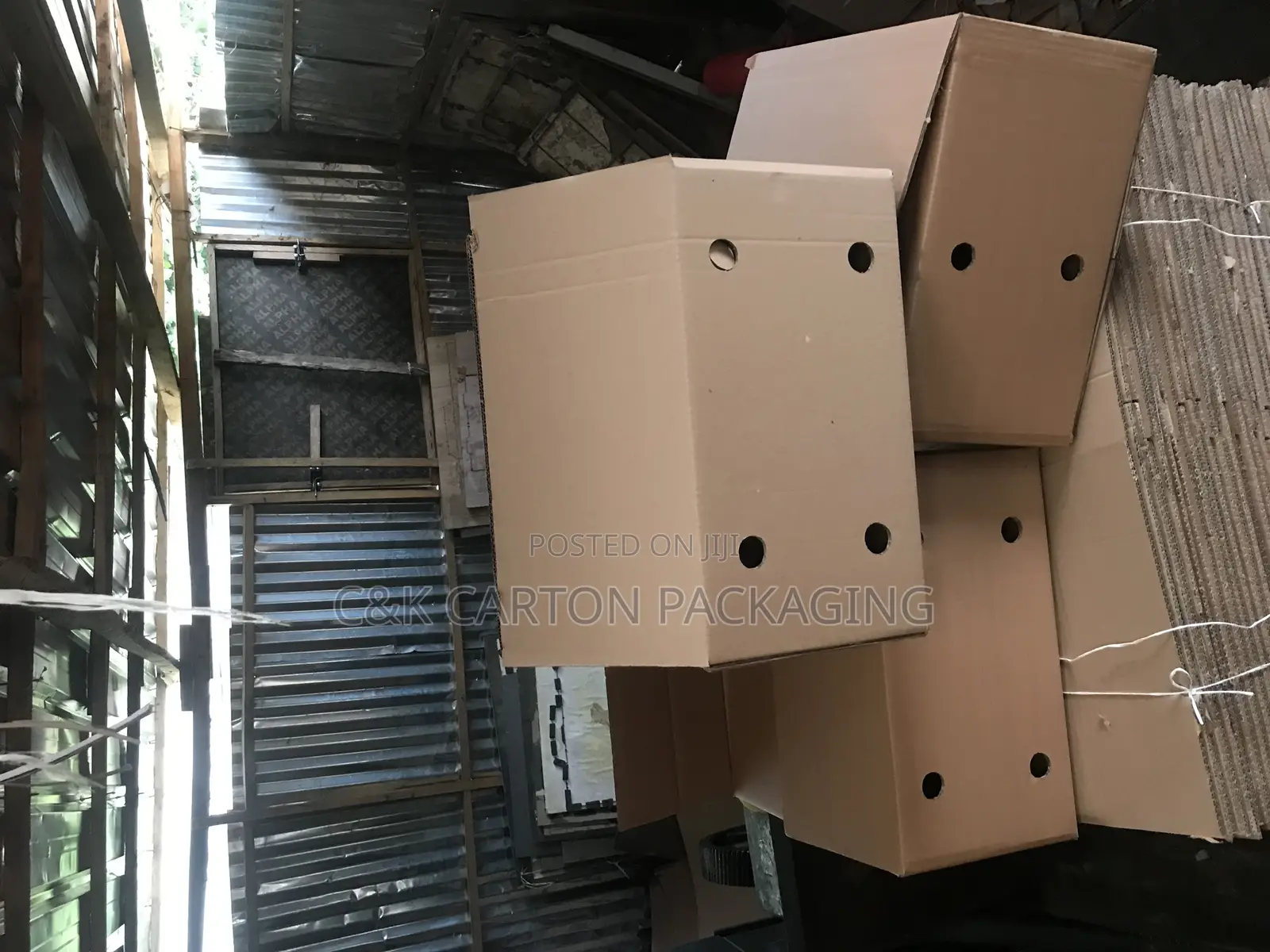 Yam Carton for Export