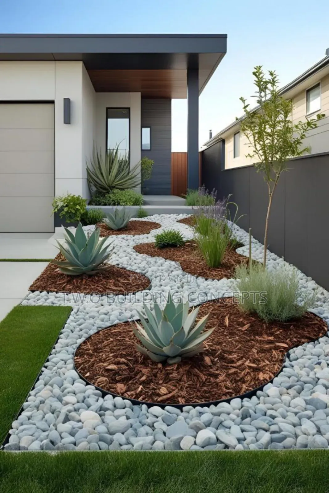 White Pebbles Garden