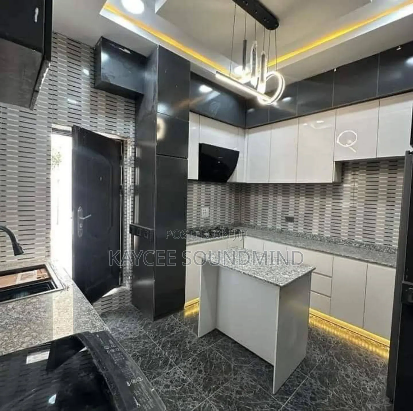 Kitchen Cabinet and Marble