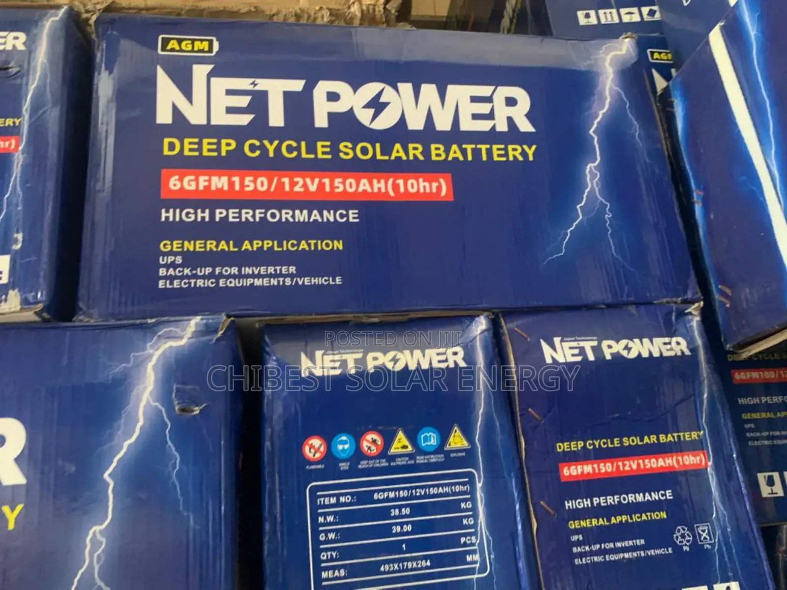 150ah 12v Battery Net Power