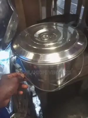 20l Stainless Bucket With Cover