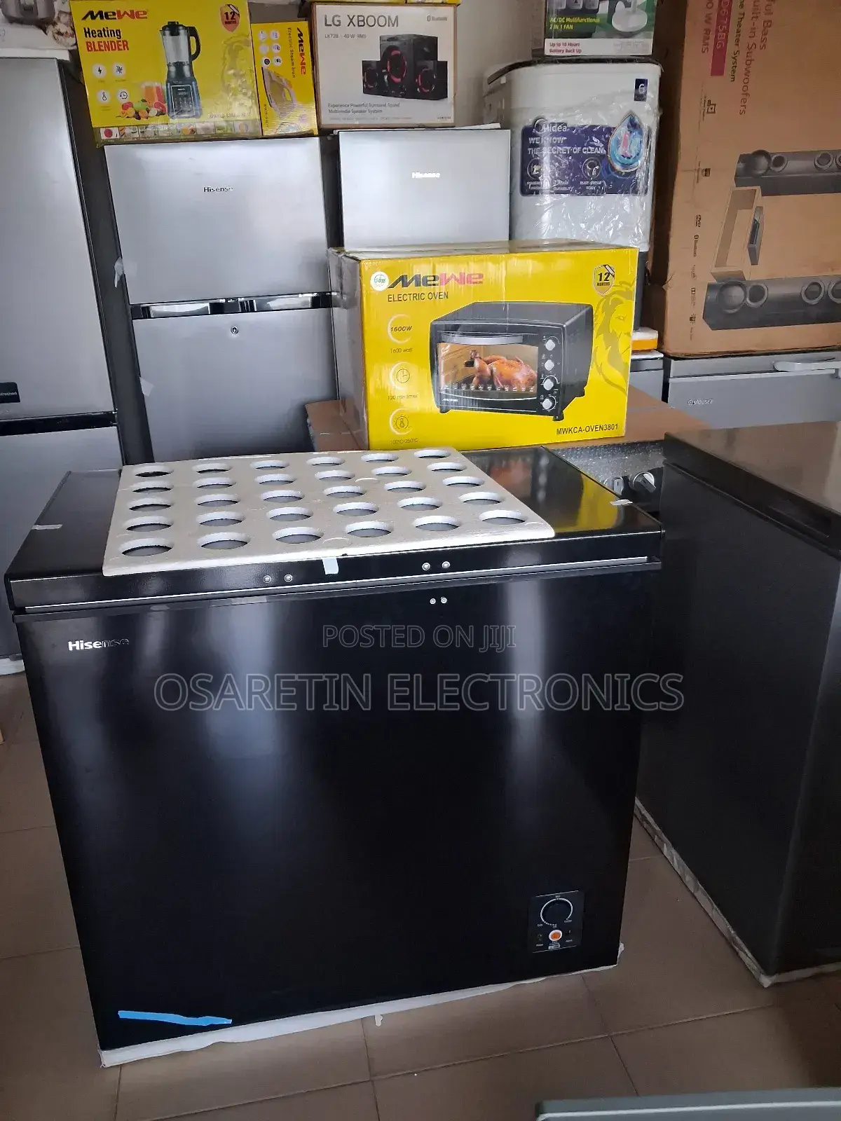 Hisense Deep Freezer 200l Black With One Year Warranty