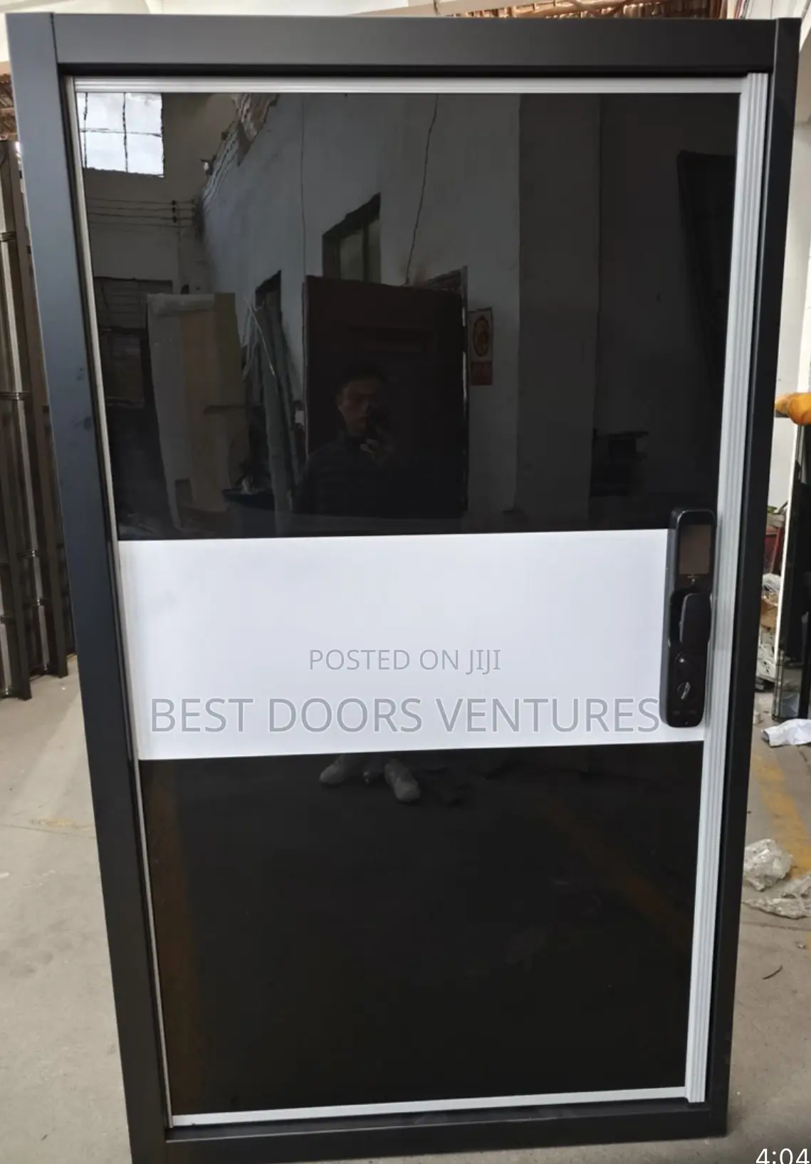 4ft by 7ft Pivot Bulletproof Security Door Series 050