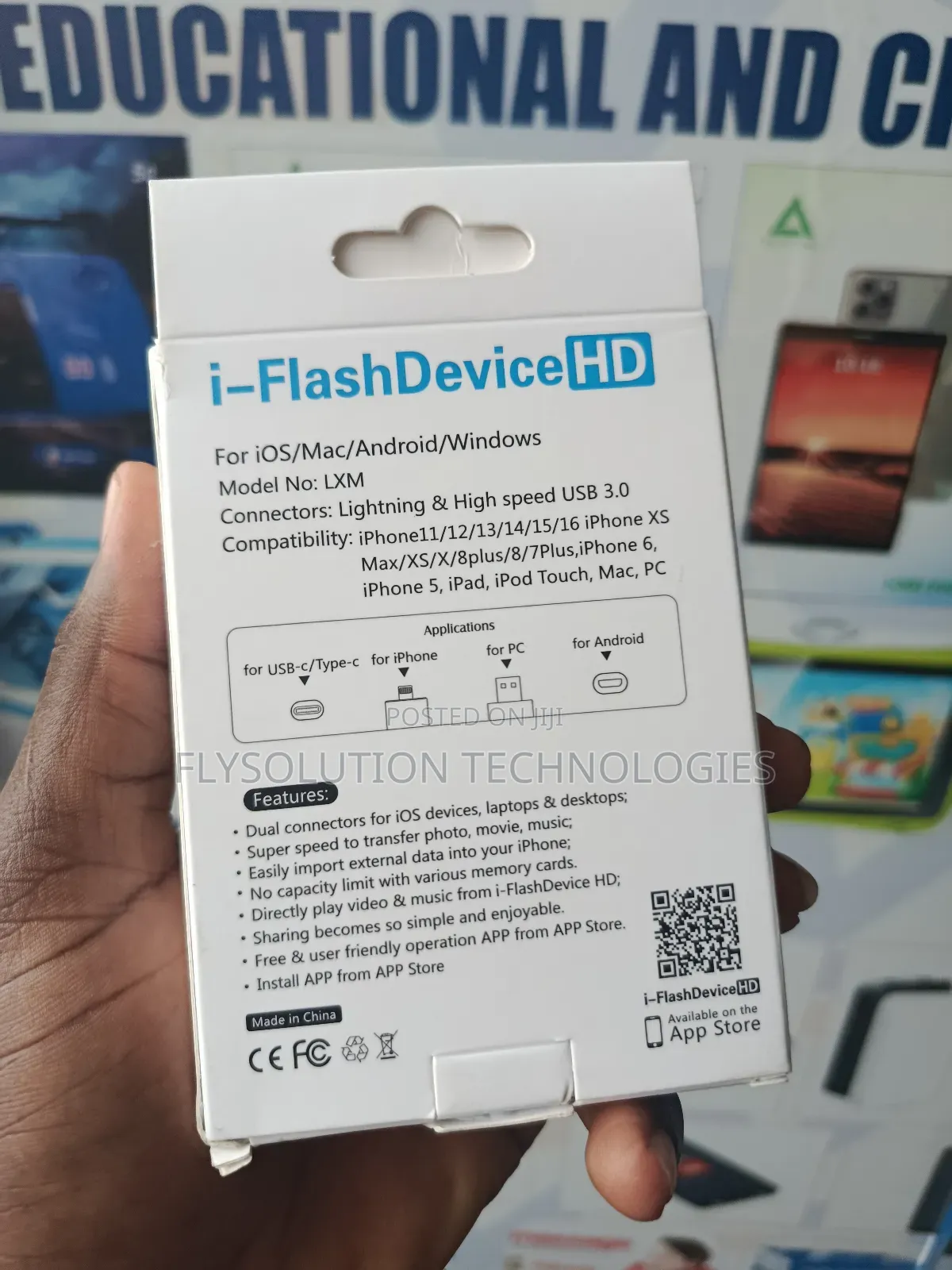I-Flashdevice Hd 4 in 1 Flash Drive 128gb