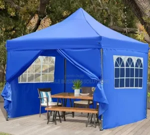 10x10ft Gazebo Canopy With 3 Side Covers
