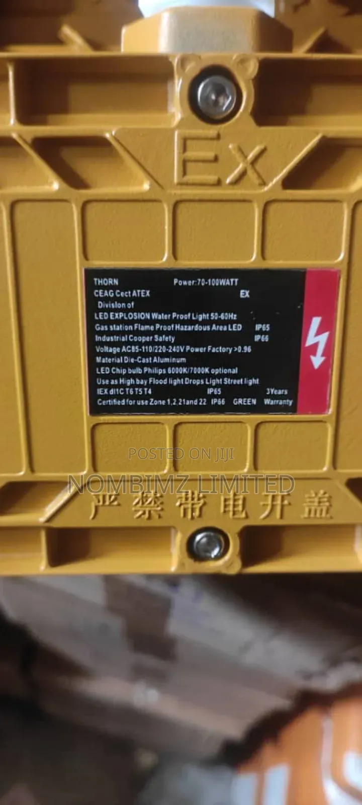 70-100w Thorn Ex Elnd Tech Atex Led Explosion Proof